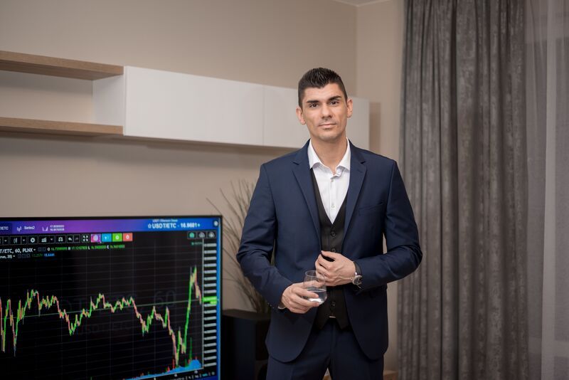 un broker-trading