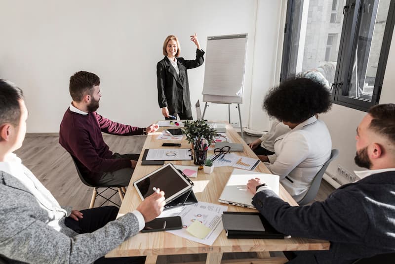 Un coaching en entreprise